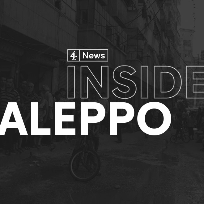 Channel 4 News: Inside Aleppo