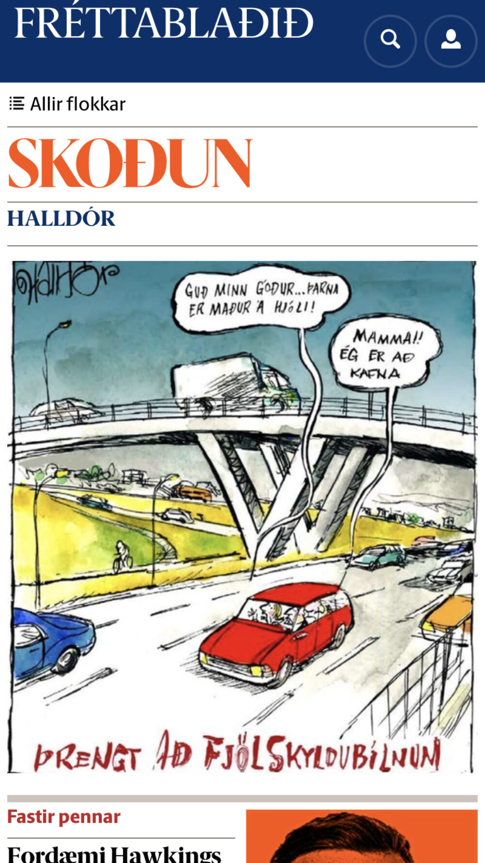 Fretta mobile skoduncartoon2