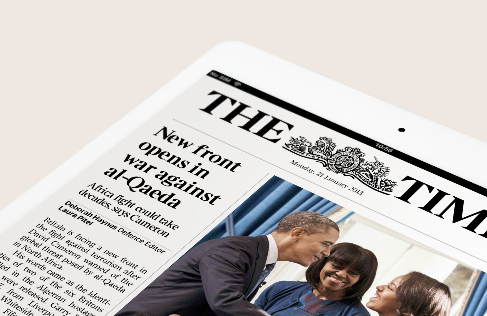 Times ipad buff